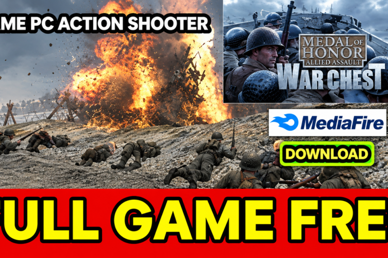 Medal of Honor Allied Assault War Chest PC Action Shooter