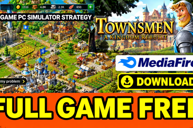 Townsmen A Kingdom Rebuilt PC Simulator Strategy