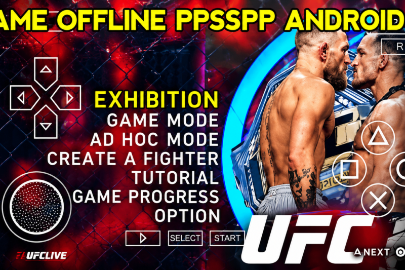 UFC 5 PPSSPP Android Offline Ukuran Kecil Grafik HD