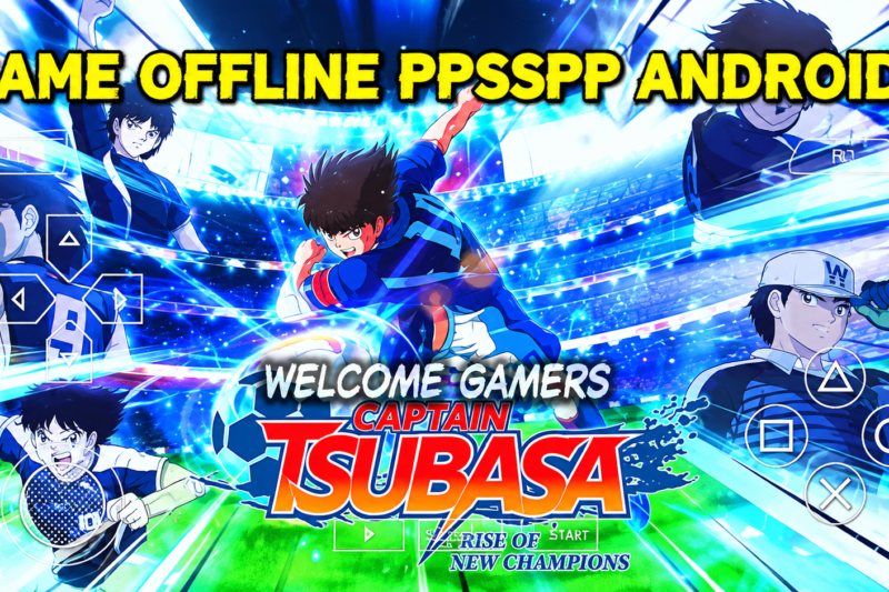 Captain Tsubasa Patch English PS2 PPSSPP Offline Ukuran Kecil Android
