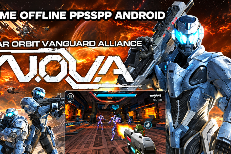 N.O.V.A. Near Orbit Vanguard Alliance PPSSPP Android Offline Ukuran Kecil