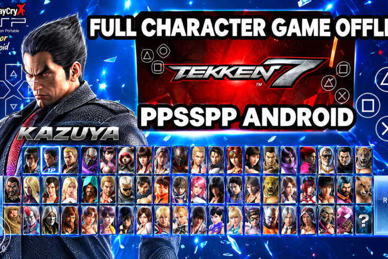 Tekken 7 PPSSPP Android Offline Full Character