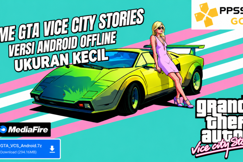 GTA Vice City Stories PPSSPP Android Offline Ukuran Kecil