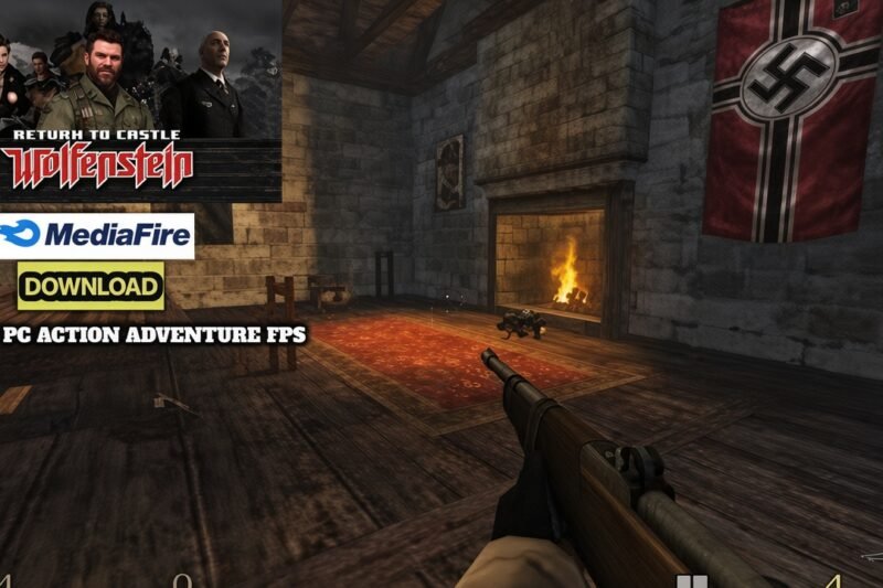 Return to Castle Wolfenstein Action FPS PC