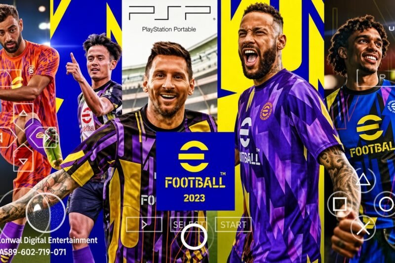 Efootball 2023 PPSSPP Android Offline Full Save Data