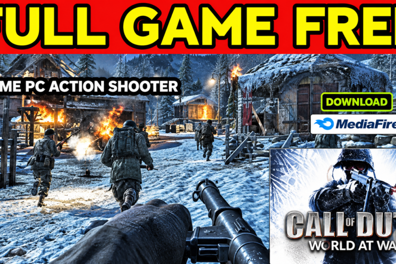 Call of Duty World at War PC Action Shooter