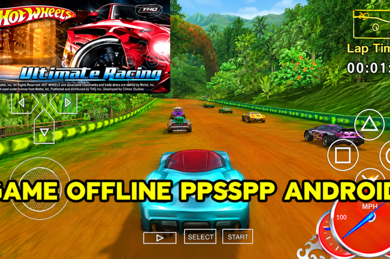 Hot Wheels PPSSPP Offline Ukuran Kecil Android