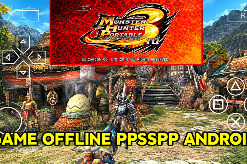 Monster Hunter Portable 3rd PPSSPP Android Ukuran Kecil
