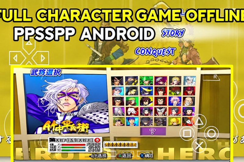 Sengoku Basara 2 Heroes PPSSPP Android Ukuran Kecil