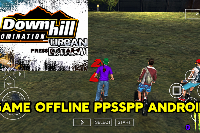 Downhill Domination Versi PPSSPP Offline Ukuran Kecil Android
