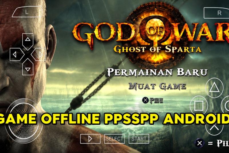 God Of War Ghost Of Sparta Bahasa Indonesia PPSSPP Offline Ukuran Kecil Android
