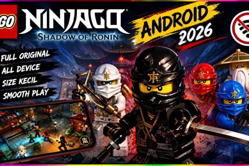 Lego Ninjago Shadow Of Ronin di Android Offline Ukuran Kecil Terbaru