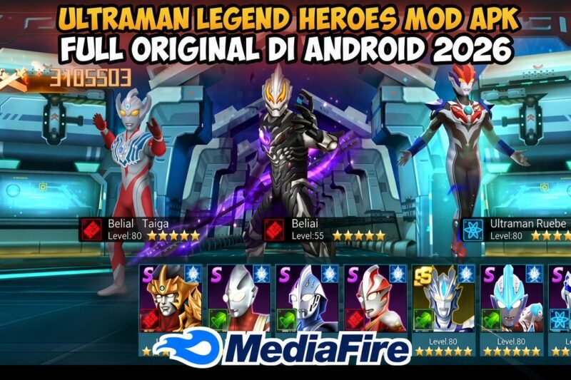 Ultraman Legends Of Heroes Mod APK Unlimited Money & Unlock All Ultraman