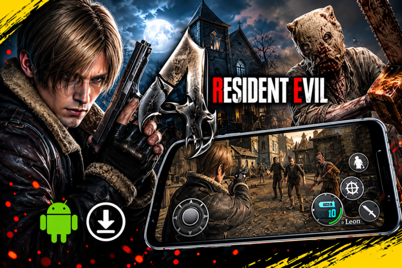 Resident Evil 4 Mobile Edition Offline Ukuran Kecil di Android Terbaru